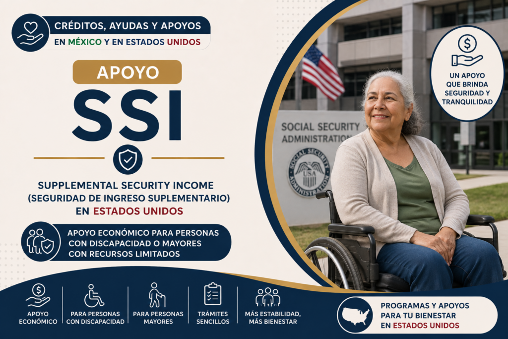 SSI, el servicio social asistencial en EEUU
