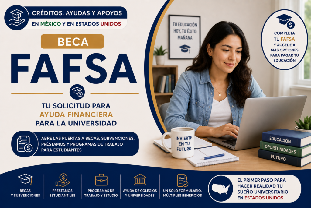 Informate sobre la Beca FAFSA en EEUU